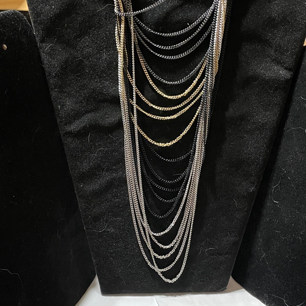 Ooh La La Multi-Layered Chain Necklace